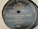HERR MENY'S WHITE VIENNESE BAND THE EARL AND THE GIRL GRAMOPHONE MONARCH 082