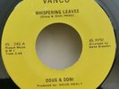 Doug & Doni   Vanco 243 WHISPERING LEAVES (GREAT ROCK N ROLL 45) PLAYS GREAT