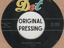 ROCKABILLY ORIG: KEITH COURVALE - Trapped Love/Steelworker Blues DOT