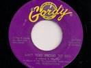 MOTOWN 7 45 - THE TEMPTATIONS - AIN'T TOO PROUD TO BEG - US GORDY