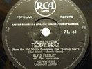 ELVIS SOUTH AFRICAN 78 RPM 'TEDDY BEAR / LOVING YOU' (EX-) WITH ORIGINAL SLEEVE