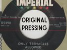 ROCKABILLY ORIG: JACKIE WALKER-Only Teenagers Allowed/Oh Lonesome Me IMPERIAL