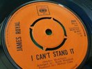 JAMES ROYAL - I CAN'T STAND IT - 1967 CBS 2959 RARE NORTHERN SOUL MISPRESS 7