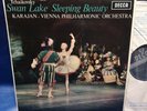 @DECCA SXL 6187 WBg ED1 *KARAJAN* SWAN LAKE /SLEEPING BEAUTY* VIENNA PHIL* NM