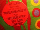 RARE STICKER / 1967 ORIG= 13TH FLOOR ELEVATORS   PSYCHEDELIC SOUNDS PSYCH GARAGE