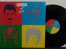 QUEEN David Bowie Hot Space Holland 1982 Vinyl EX LP in Shrink