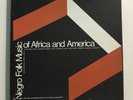 NEGRO FOLK MUSIC IN AFRICA & AMERICA   FOLKWAYS 2 LP BOX SET W. INSERT BOOKLET