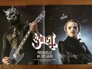 Ghost-Signed Prequelle Live in Belgium Poster Only,Papa Emeritus,Cardinal Copia