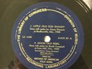 FOLK MUSIC OF THE United States   LIBRARY OF CONGRESS 78 RPM 12