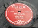 Happy Fat Doc Guidry Fais Do-Do 78 Cajun French Record Crowley Louisiana Hadacol