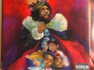 J Cole Autographed KOD Vinyl LP (Limited Edition, Red Vinyl) Signed Sealed