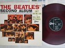 BEATLES SECOND ALBUM ODEON OR-8027 Japan Red Vinyl VINYL LP