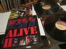 KISS ALIVE II 2 lp GATEFOLD COVER vinyl VG+ WITH INNER KISS SLEEVES BOOKLET