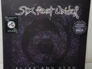 Six Feet Under Alive And Dead Dark Purple Blue Marbled Vinyl LP Record new