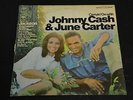 Johnny Cash & June Carter Carryin' On with LP NM
