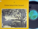 Bobbie Gentry & Glen Campbell ORIG OZ LP NM '77 WRC Unique cover art Country Pop