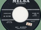 WILLOWS My Angel / Little Darlin' 45rpm Melba 1957 NYC doo-wop