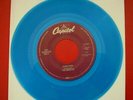 The Beatles  * SOMETHING * BLUE VINYL JUKE BOX ONLY 45 NEW  MINT GEORGE HARRISON