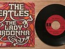 RARE ORIGINAL FRENCH SP THE BEATLES LADY MADONNA 1st SLEEVE