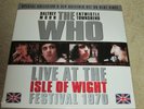 THE WHO - LIVE AT THE ISLE OF WIGHT FESTIVAL 1970 - 3 LP SET ON BLUE VINYL