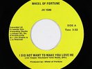 Modern Soul 45 - Wheel Of Fortune - I Did Not Want To - Private VG+ mp3 obscure