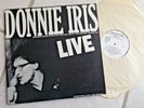 DONNIE IRIS LIVE Paradise Boston 1981 White Label PROMO Vinyl Unplayed POWER POP