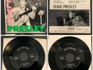 Elvis Presley RCA 45 Record EPB-1254 Double EPs (4 Sides) Blue Suede Shoes (VG+)