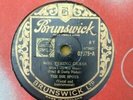 THE INK SPOTS ' WHISPERING GRASS ' RARE ORIGINAL  UK BRUNSWICK 78'S