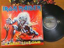 IRON MAIDEN A REAL LIVE ONE LP 1993 GTFLD NEAR MINT CONDITION__ no prayer dead