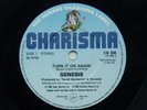GENESIS Turn It On Again Charisma CB356 1984 Blue Label UK 7” 45