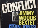 JIMMY WOODS SEXTET “CONFLICT” Harold Land /Elvin Jones ORIG 1963 Contemporary Lp