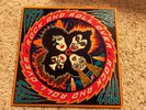 KISS   ROCK AND ROLL OVER LP (1976) STICKER & MERCH CASABLANCA NBLP 7037