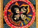 KISS Rock and Roll Over 1977 RARE RED vinyl lp w RARE PINK MISPRINT COVER