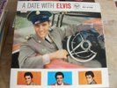 ELVIS PRESLEY VINYL LP-A DATE WITH ELVIS RCA RD-27128