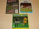 SEX PISTOLS X 3 V.RARE ORIG FOOTBALL PROGRAMMES ADVERTISING ANARCHY & TOUR 1976