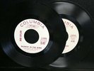 2 RECORDS BOB DYLAN ONE OF US QUEEN JANE BLOWING IN THE WIND THINK TWICEP ROMOS