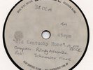 Alan Price Randy Newman UK Acetate 45 Decca Emidisc Love Story Animals 1968 EX+