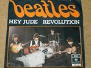 BEATLES Hey Jude Rare  UK Parlophone Export DP 570 + PS