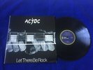 AC/DC Let There Be Rock Blue  Label Press Alberts Aussie Vinyl LP Record NM OOP