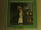 NINA SIMONE IN CONCERT LP '64 PHILIPS PHM 200-135 WHITE LABEL PROMO RARE SOUL