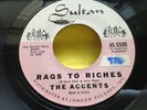 Rare Doo Wop 45 : The Accents   Where Can I Go ?   Rags to Riches   Sultan 5500