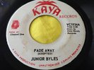 1975 Roots Reggae Dub 45 : Junior Byles   Fade Away   Kaya VC 1934