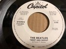 The Beatles Twist And Shout 45 RPM White Label Promo