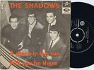 THE SHADOWS A Place In The Sun Danish 45PS 1966