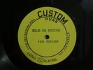 PAUL ROBESON Ballad for American JOE HILL Promo BLUES 10