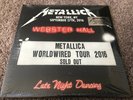 Metallica Live At Webster Hall 3-LP Vinyl Limited Sealed New York City NY NYC