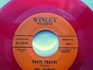 the JESTERS doo-wop 45 orig. RED vinyl TUTTI FRUTTI b/w THAT'S HOW IT GOES E9910