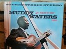 MUDDY WATERS   MUDDY WATERS AT NEWPORT 1960  VINYL RECORD LP PROMO / BLUES