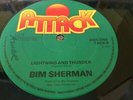 Bim Sherman Lightning & Thunder Rare Killer Roots UK 12