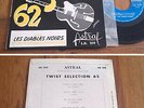 RARE French EP 45t BIEM 7' LES DIABLES NOIRS et Leurs GUITARES ENSORCELEES (1962